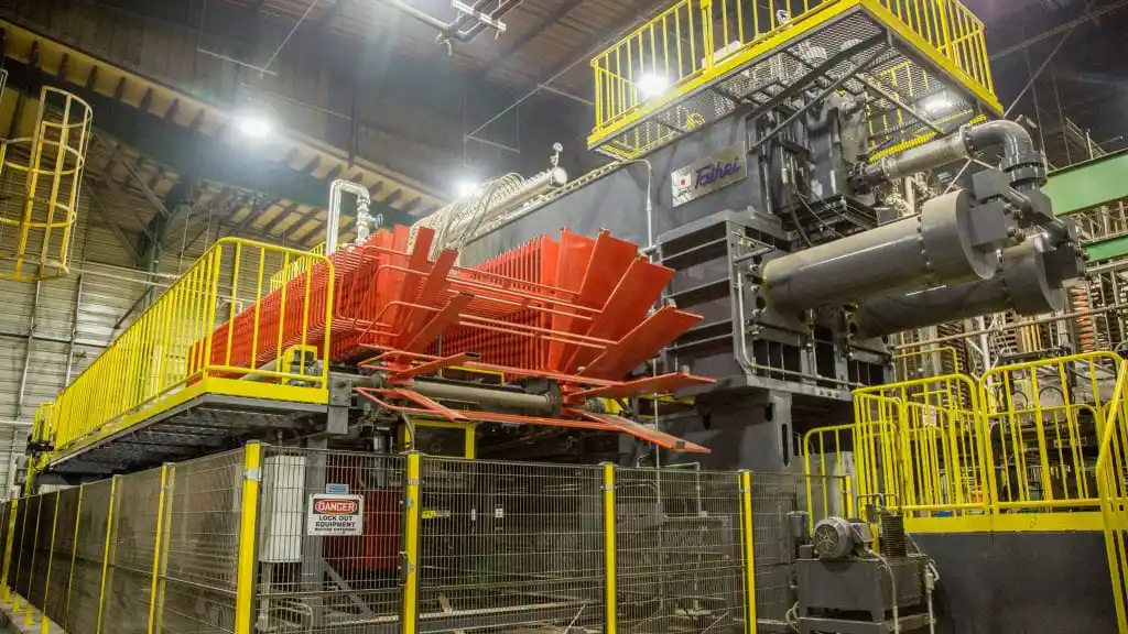 First Horizontal Plywood Press